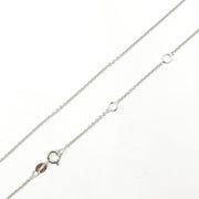 030R01LGJ080WG. 14K Solid Gold Cable Chain with Extender